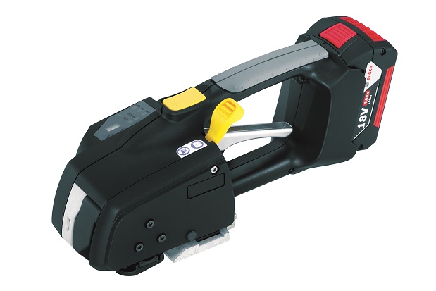 Optimax ZXT-19 Heavy Duty High Tension Friction Weld Battery Powered Pallet Strapping Tool For 19mm Strapping